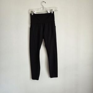 Black High-Waisted Leggings